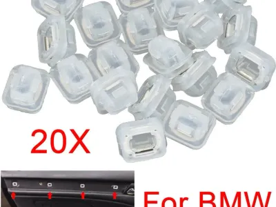20X Door Trim Panel Clips For BMW 3 Series E46 E90 E91 E92 E93 E53 Plastic 51418215806 Interior Car Truck Panels Accessorie