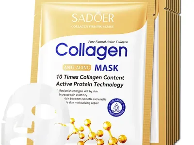 10pcs Anti-wrinkle Collagen Face Mask Moisturizing Anti-aging Repair Brightening skincare Face Sheet Mask Facial Masks Skin Care