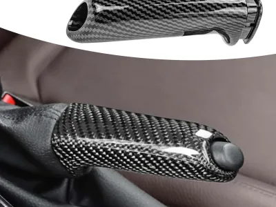 ABS Car Handbrake Grips Protective Cover Fit For BMW 1 2 3 4 series GT E46 E90 E92 E60 E39 F30 F10 F20 Interior Accessories