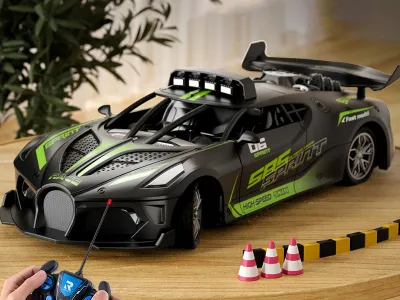Rc Car 4Ch High-Speed Remote Control Drift Racing Car Electric Sportscar Toy Vehicle Model Toys for Boys Kids Birthday Gift