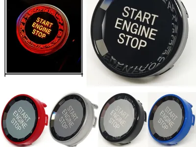 Engine START STOP Button Accessories  for BMW X1 X5 E70 X6 E71 Z4 E89 1 3 5 Series E90 E91 E92 E60 Car Replace Cover