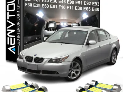 Car LED Interior Light Canbus For BMW E87 E81 F20 E36 E46 E90 E91 E92 E93 F30 E39 E60 E61 F10 F11 E38 E65 E66 328i Accessories