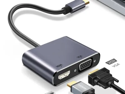 4 IN 1 USB C HUB Docking Station 4K@60Hz HDMI-compatible Adapter Type C to HDMI PD100W USB 3.0 HUB USB C Splitter for Macbook
