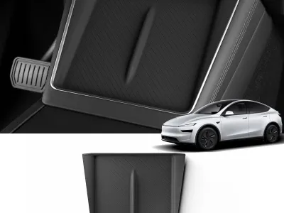 Center Console Wireless Charging Pad for Tesla Model Y Juniper Model 3 2025 2026 Non-slip Charger Mat Car Organizer Accessories