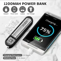 Portable Handheld Mini Fan with Power Bank thumbnail 3