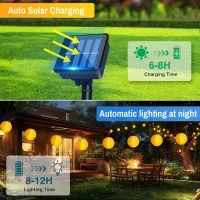 Solar LED Fairy Lights Outdoor thumbnail 2