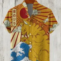 Samurai Hawaiian Shirt thumbnail 6