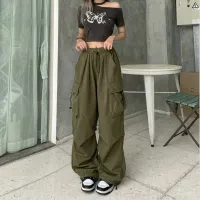 Women Y2K Cargo Wide Leg Pants thumbnail 4