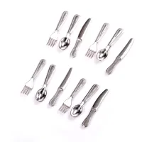 12pcs Miniature Knife Fork Spoon Set thumbnail 2