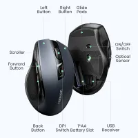 UGREEN Wireless Bluetooth Mouse 4000DPI thumbnail 6