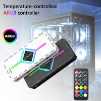 ARGB PWM Fan Controller Hub with Remote thumbnail 1