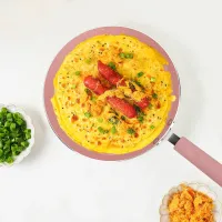 Pink Non-stick Frying Pan Set thumbnail 4