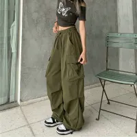 Women Y2K Cargo Wide Leg Pants thumbnail 6