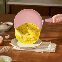 Pink Non-stick Frying Pan Set thumbnail 3