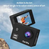 4K WiFi Action Camera for Skiing thumbnail 2