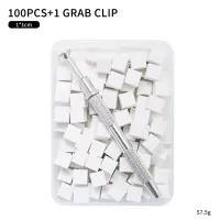 100pcs Gradient Nail Art Sponge Set thumbnail 1