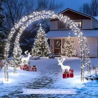 72-футові сонячні світлодіодні ліхтарики — 200 LED зовнішній декор thumbnail 6