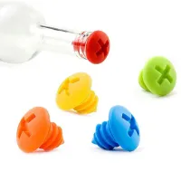 Silicone Red Wine Stopper Set (200Pcs) thumbnail 2