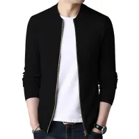 Men's Slim Fit Knit Cardigan Jacket thumbnail 1