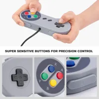 SNES Retro Gamepad for Raspberry Pi (2 Pack) thumbnail 3
