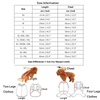 Leather Winter Pet Dog Jacket Coat thumbnail 6