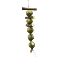Bunny Chew Toy with Hay, Wood & Grass Balls thumbnail 5