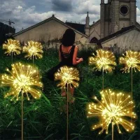 Solar Firework Garden Lights thumbnail 6