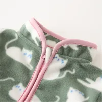 Kids Dinosaur Fleece Zip-Up Jacket thumbnail 6