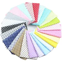 Dots Printed Cotton Fabric by Meter thumbnail 3