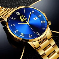 Minimalist Stainless Steel Men's Watch thumbnail 2
