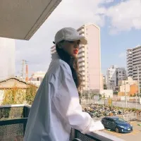 Women's Oversized White Button-Up Tunic Shirt thumbnail 3