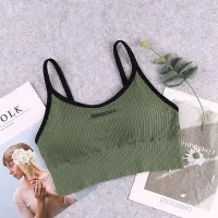 Women's Cotton Sports Bra Tube Top thumbnail 6