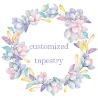 Custom Boho Mandala Photo Tapestry thumbnail 4