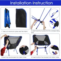 Ultralight Portable Folding Chair thumbnail 3