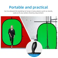 Portable Chromakey Green Blue Screen Panel thumbnail 5