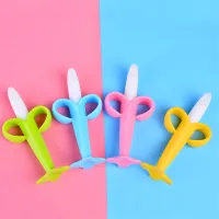 Banana Silicone Baby Training Toothbrush thumbnail 2
