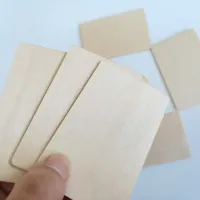 NFC RFID Basswood Business Card Blanks thumbnail 3