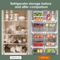 Fridge Organizer Storage Rack thumbnail 3
