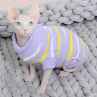 Winter Knitted Pet Sweater Hoodie thumbnail 2