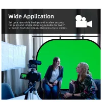 Portable Chromakey Green Blue Screen Panel thumbnail 4