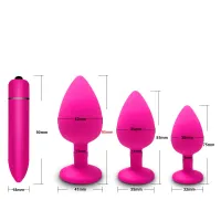 Silicone Anal Plug Prostate Massager thumbnail 2