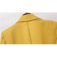 Korean Loose Women's Blazer - Summer Office Jacket thumbnail 6