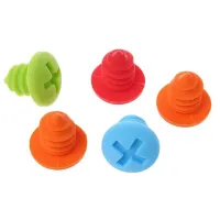 Silicone Red Wine Stopper Set (200Pcs) thumbnail 3