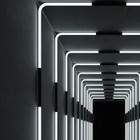 Black LED Neon Rope Tube Light thumbnail 6
