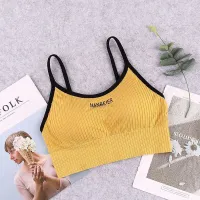 Women's Cotton Sports Bra Tube Top thumbnail 3