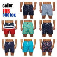 Mens Printed Swim Shorts Beach Trunks thumbnail 2
