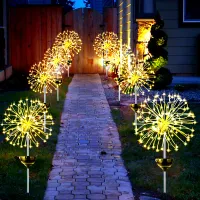 Solar Firework Garden Lights thumbnail 1