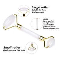 Rose Quartz Gua Sha & Jade Roller Set thumbnail 4