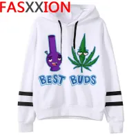 Bong Weed Oversized Hoodies - Y2K Streetwear thumbnail 5