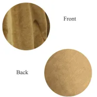 Gold Velvet Pleuche Fabric - Half Meter thumbnail 6